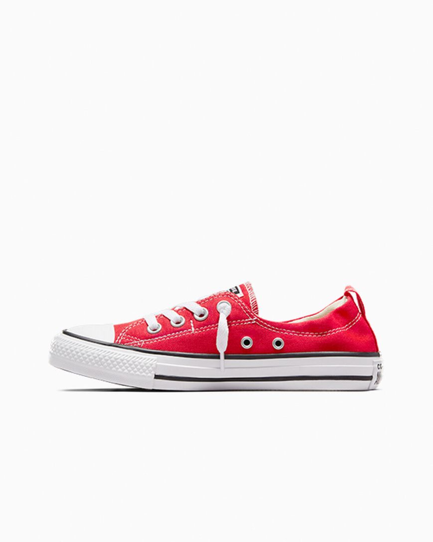 Women's Converse Chuck Taylor All Star Shoreline Slip On Shoes Red | AU 08943S